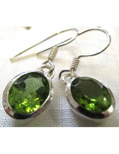Boucles d'oreilles péridot