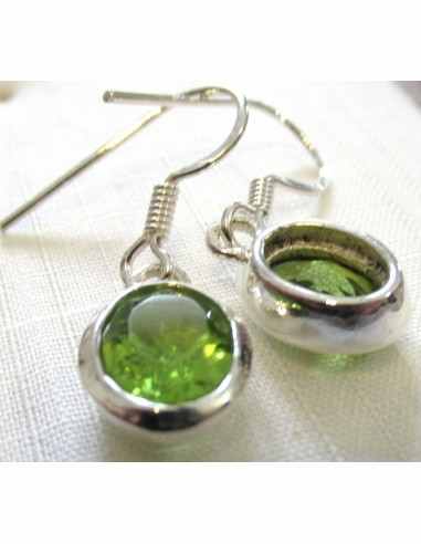 Boucles d'oreilles péridot