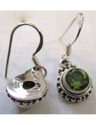 Péridot Boucles d'oreilles