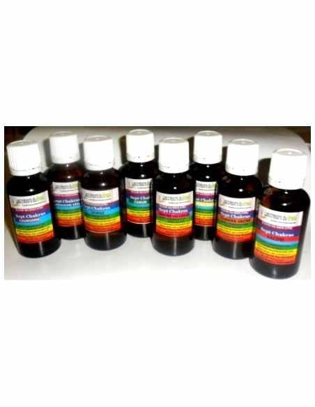 Sept Elixirs pour 7 chakras 30ml.