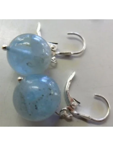 Boucles d'oreilles  en Aigue marine