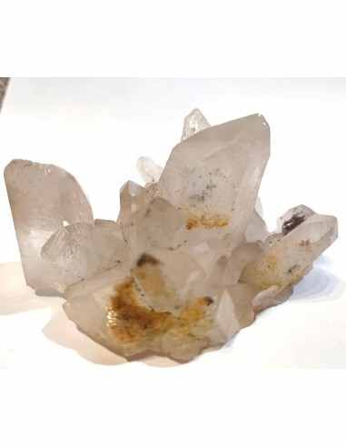 Géode quartz inclusions