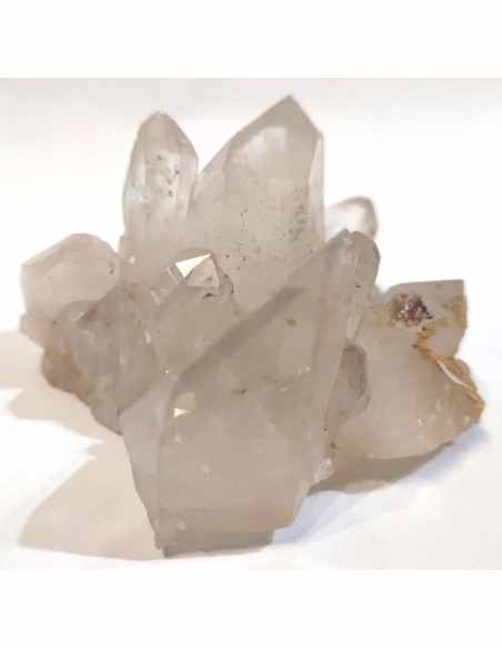 Géode quartz inclusions