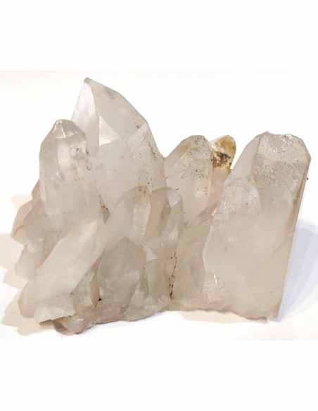 Géode quartz inclusions