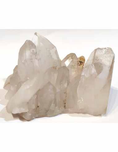 Géode quartz inclusions