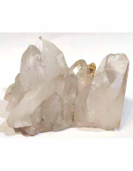 Géode quartz inclusions