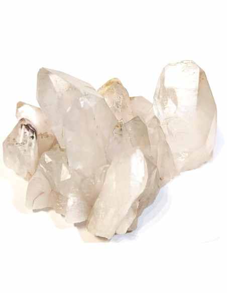 Géode quartz inclusions