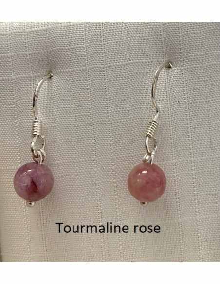 Boucles 6mm argent création