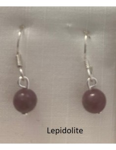 Boucles 6mm argent création 2