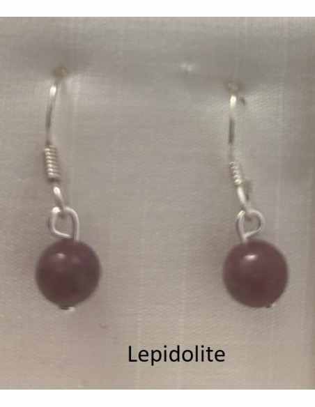 Boucles 6mm argent création