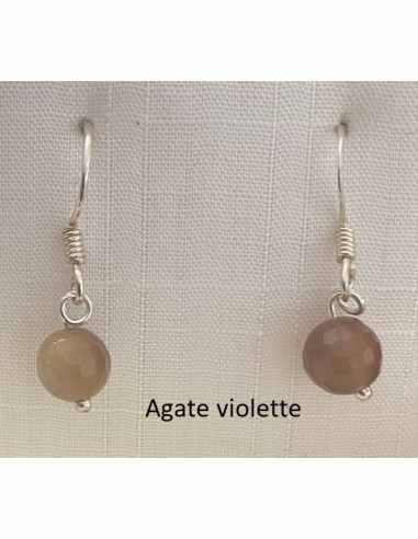Boucles 6mm argent création