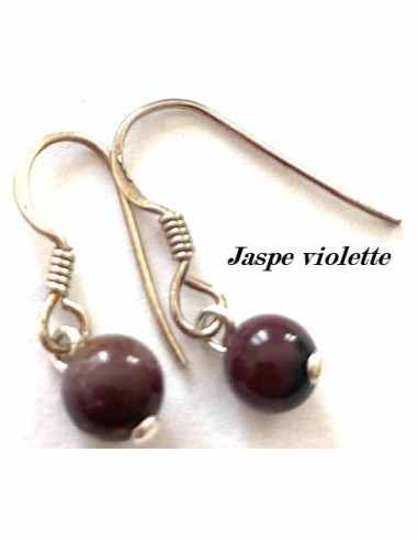 Boucles 6mm argent création