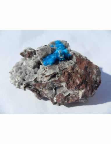 Cavansite sur pentagonite