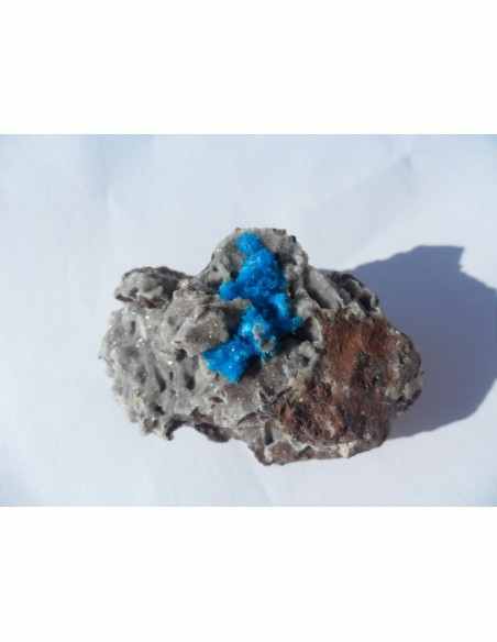 Cavansite sur pentagonite
