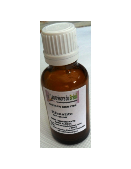 Elixir hématite 30ml.
