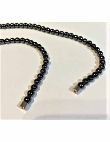 Hematite 6mm collier