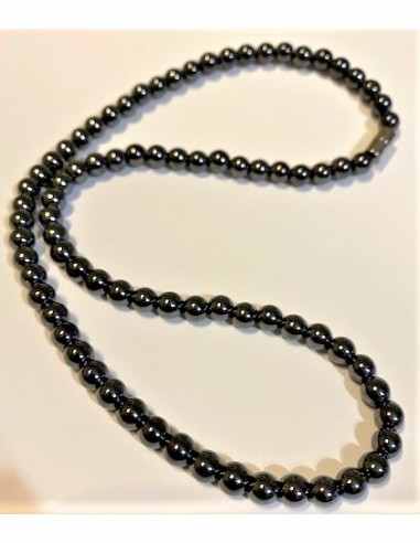 Hematite 6mm collier