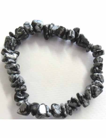 Bracelet en hématite baroque