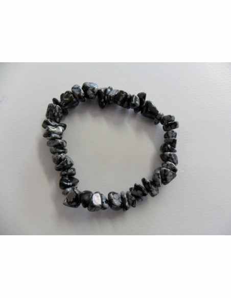 Bracelet en hématite baroque