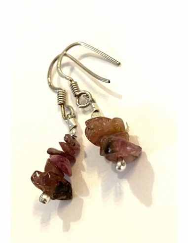 Boucles d'oreilles baroque pierres