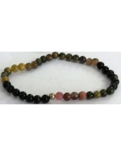 Bracelet tourmalines 6mm