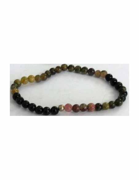 Bracelet tourmalines 6mm