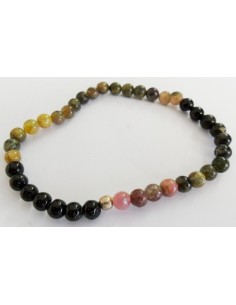 Bracelet tourmalines 6mm 2