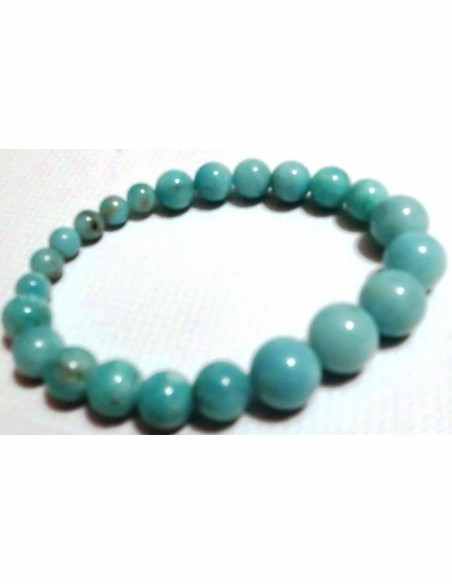 Amazonite en bracelet