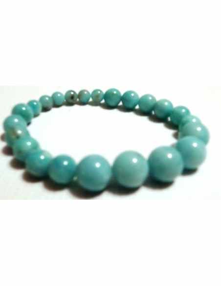 Amazonite en bracelet