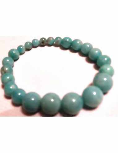 Amazonite en bracelet