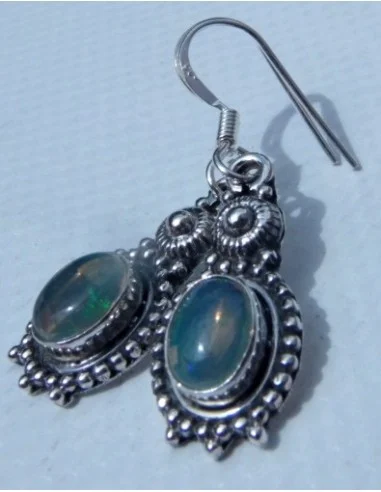 Boucles d'oreille en Opale Noble d'Australie 