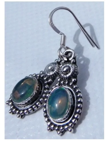 Boucles d'oreille en Opale Noble d'Australie 