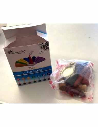 Sept chakras Encens cône