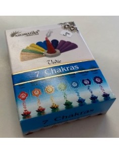 Sept chakras Encens cône
