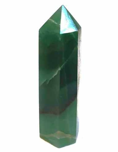 Pointe quartz vert 8cm