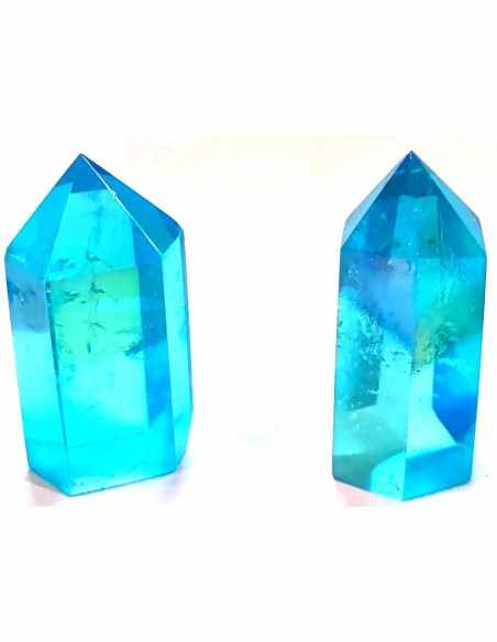 Pointe Aqua aura bleu sibérien