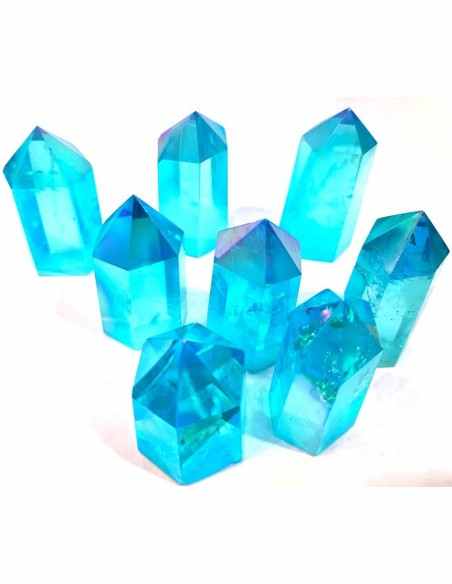 Pointe Aqua aura bleu sibérien