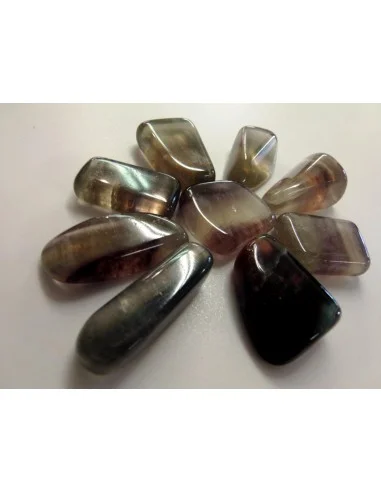 Fluorine arc-en-ciel verte