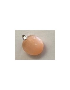 Sélénite pendentif ovale