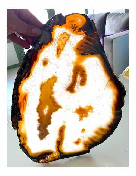 Grande tranche agate
