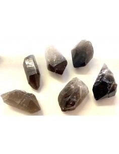 Quartz effumé pointe 50 a 55mm 2