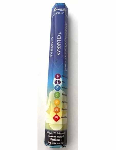 Encens 7 chakras bâtons aromatika