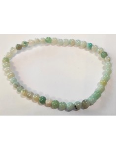 Bracelet amazonite 4mm 2