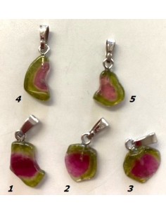 Pendentif Tourmaline Melon d eau