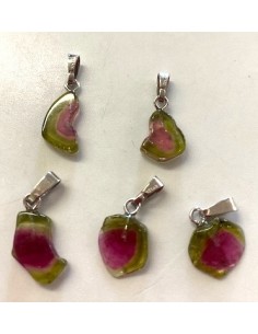 Pendentif Tourmaline Melon d eau 2