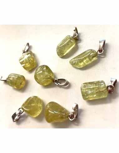 Pendentif Apatite jaune
