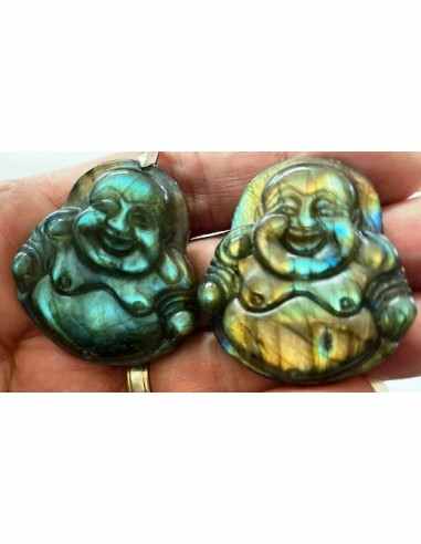 Bouddha Labradorite pendentif
