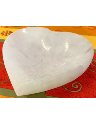 Bol Sélénite cœur