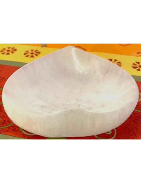 Bol Sélénite cœur