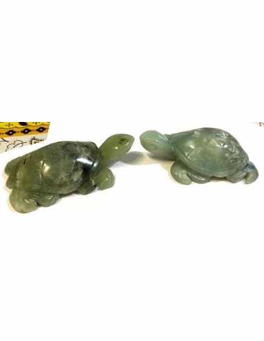 Tortue d'eau en jade